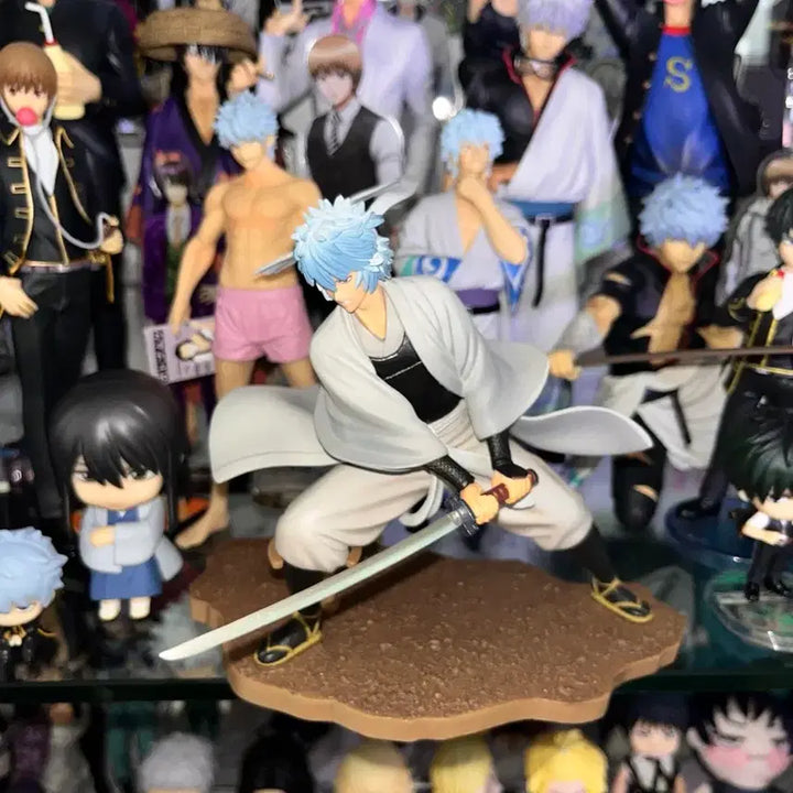 [BUNJANG] Gintama Gintoki and White Yaksha Figure / 은혼 제일복권 긴토키 백야차 피규어