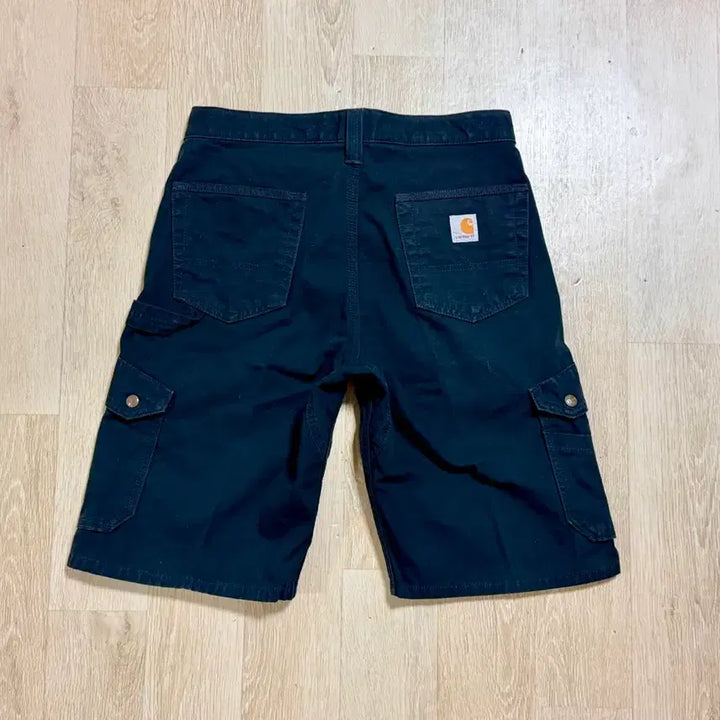 [SOLD OUT] 칼하트 립스탑 워크 카고 반바지 30인치 B357-BLK