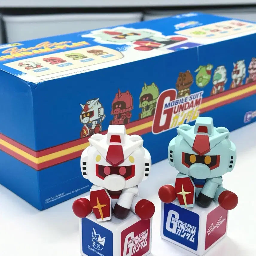 [BUNJANG] Bandai Gundam Play Series Pig Version Figure Chinese Limited Edition Set / 미개봉 8 풀박) 건담 반다이 삼삼 피규어 중국 한정판 건프라 퍼건 자쿠
