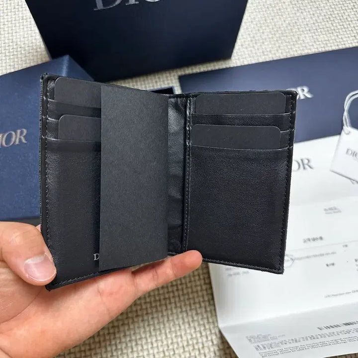 [SOLD OUT] [OS/백화점판] 25ss 디올 오블리크 오거나이저 블랙 풀구성