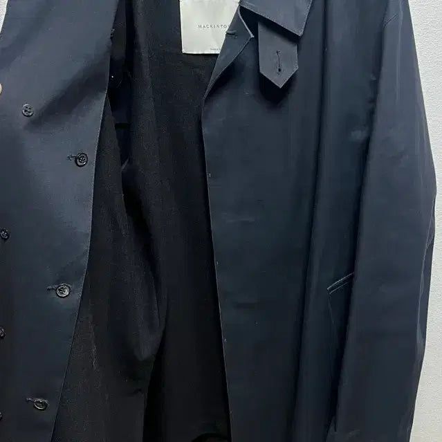 [BUNJANG] Mackintosh Black Wool Coat / 매킨토시 코트 블랙컬러 40사이즈 판매