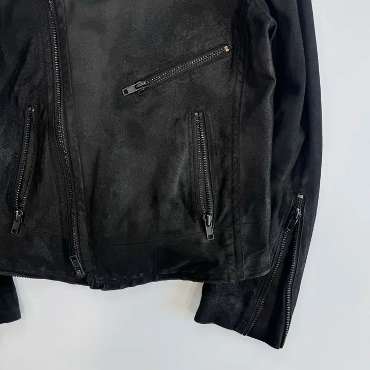[BUNJANG] System Lambskin Leather Rider Jacket / System 시스템 램스킨 라이더 자켓