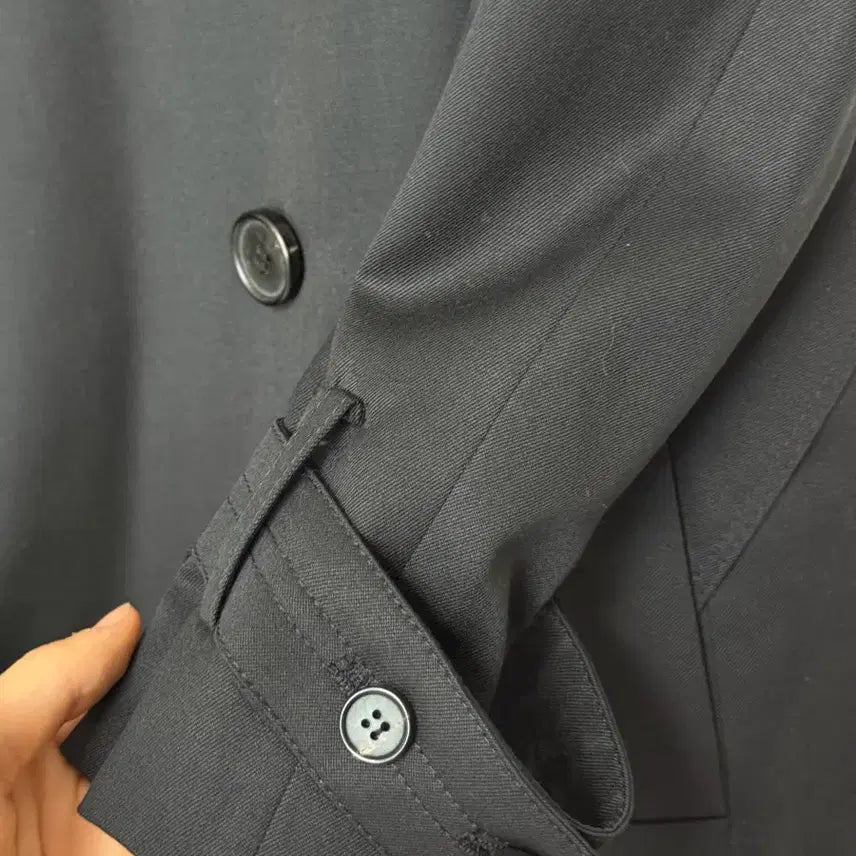 [BUNJANG] DECO 100% Wool Trench Coat / 데코DECO 모100% 트렌치코트 팔아요