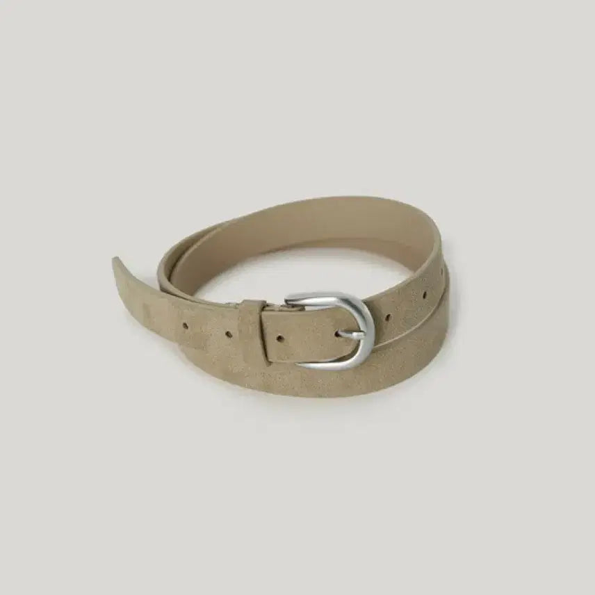 [BUNJANG] PVIL Suede Belt (Sand) / 프리베일 PVIL Suede Belt(Sand)