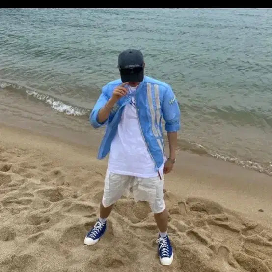 [BUNJANG] Travel Workshop Patched Cargo Bermuda Shorts / [새상품] 트래블 워크샵 패치드 카고 버뮤다 L 쇼츠 반바지 오프 화이트