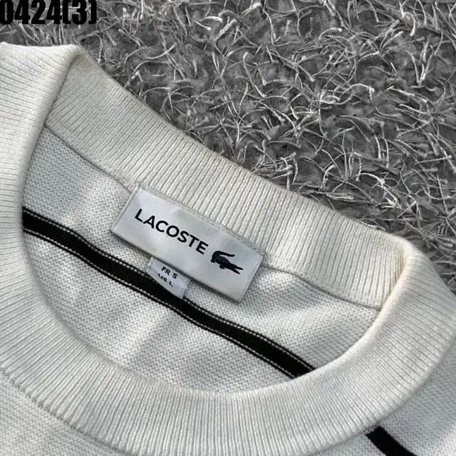 [BUNJANG] Lacoste Knit Sweater (Size L) / 라코스테 니트 L 실측 95