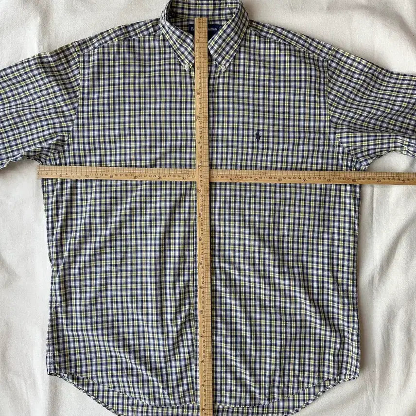 [SOLD OUT] 폴로 랄프로렌 블레이크 체크 반팔 셔츠 L