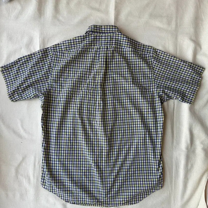 [SOLD OUT] 폴로 랄프로렌 블레이크 체크 반팔 셔츠 L