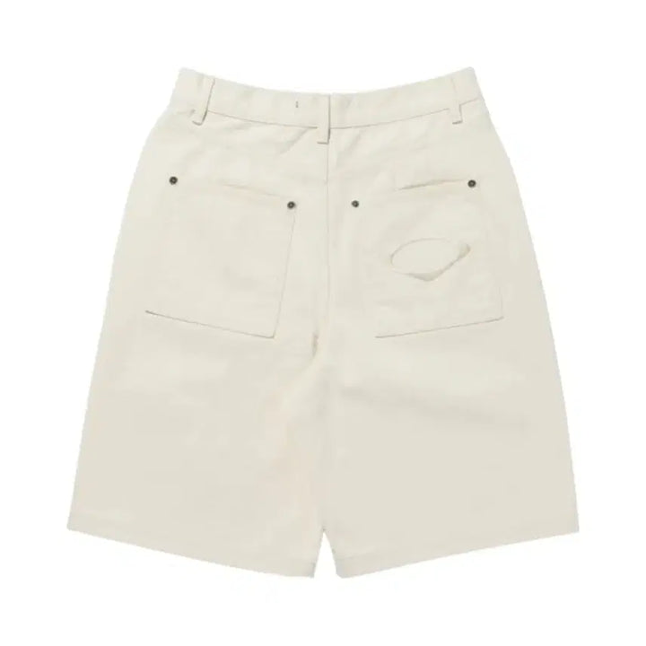 [BUNJANG] MSCHF Bermuda Pants Cream / 미스치프 버뮤다 팬츠 크림