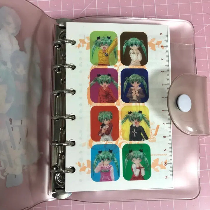 [BUNJANG] Thread Colors Classic Animation 6-Ring Binder / Thread Colors 고전 애니 6공 다이어리