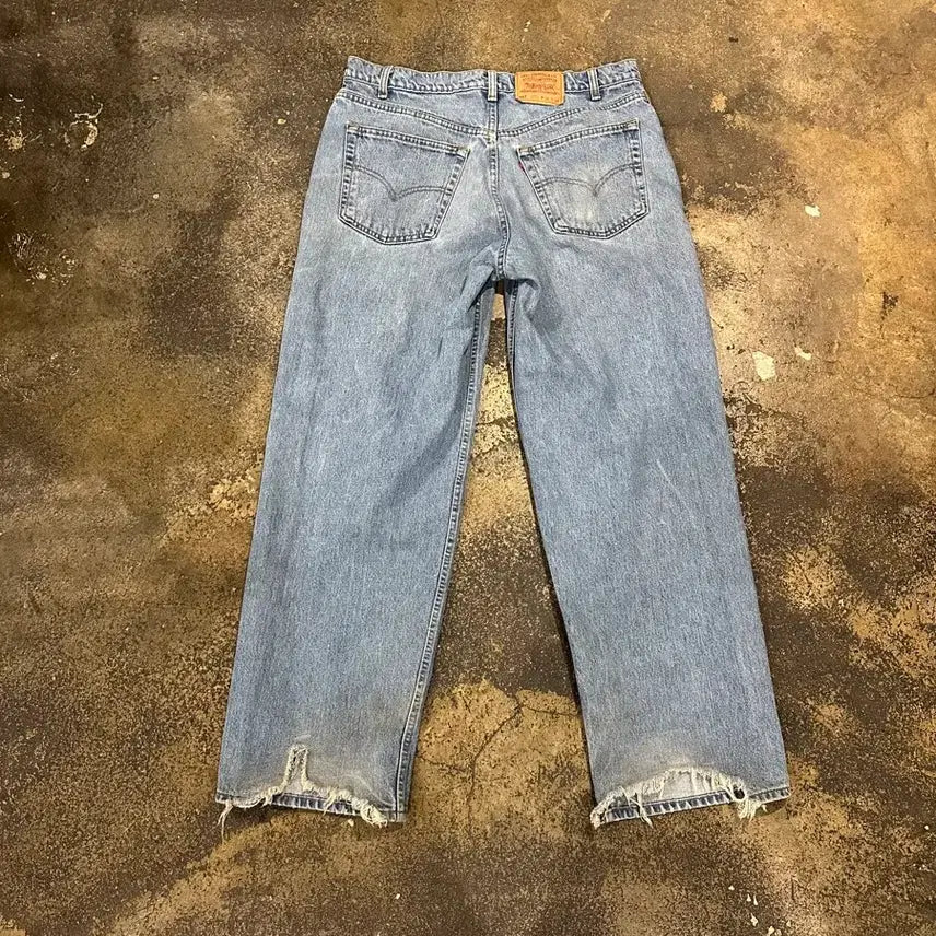 [BUNJANG] 빈티지 90s 리바이스 567 데님 팬츠 / 빈티지 90s 리바이스 567 데님 팬츠