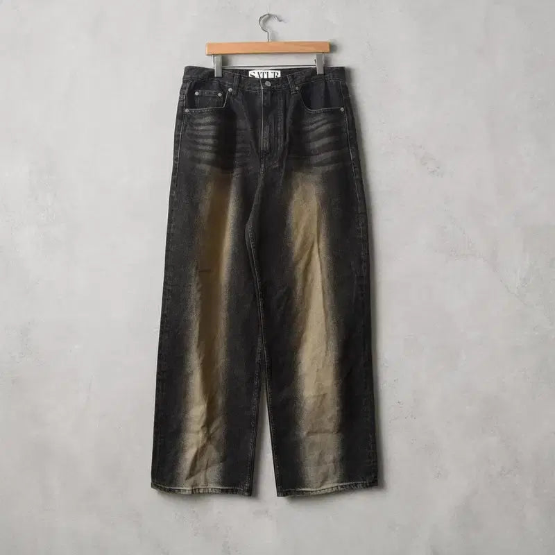 [BUNJANG] SATUR M0366 Wide Denim Jeans / 세터 와이드 청바지 L M0366