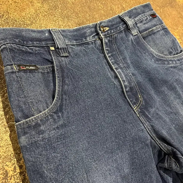 [BUNJANG] Fubu Denim Pants / 빈티지 00s fubu 데님 팬츠