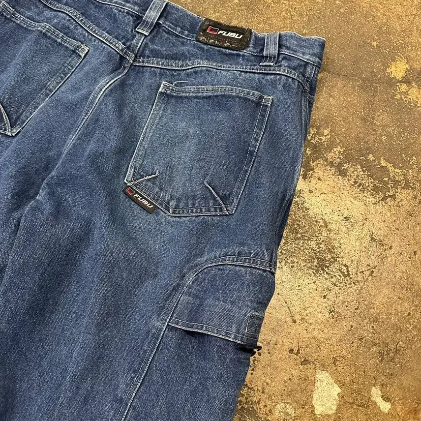 [BUNJANG] Fubu Denim Pants / 빈티지 00s fubu 데님 팬츠