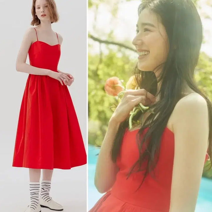 [BUNJANG] ANOUK Blue Dress / 앤유 원피스 블루 (아이유, 태연,정은채,김나영등 착용) 새상품