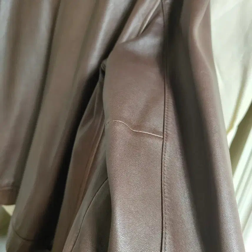 [BUNJANG] Polo Ralph Lauren Maxwell Leather Jacket / 폴로 랄프로렌 브라운맥스웰 가죽 자켓