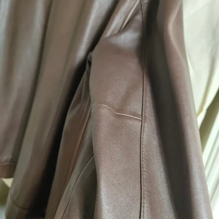 [BUNJANG] Polo Ralph Lauren Maxwell Leather Jacket / 폴로 랄프로렌 브라운맥스웰 가죽 자켓