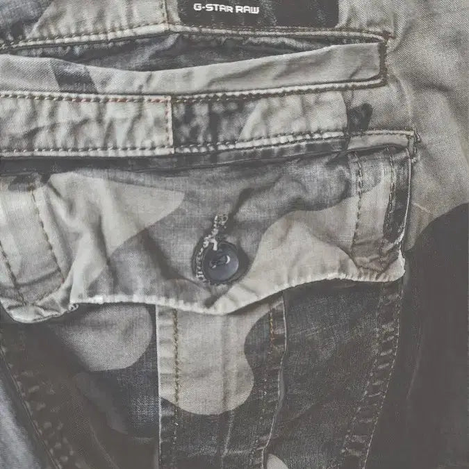 [BUNJANG] G-Star RAW 카모플라주 패턴  카고 팬츠 / G-Star RAW 카모플라주 패턴  카고 팬츠
