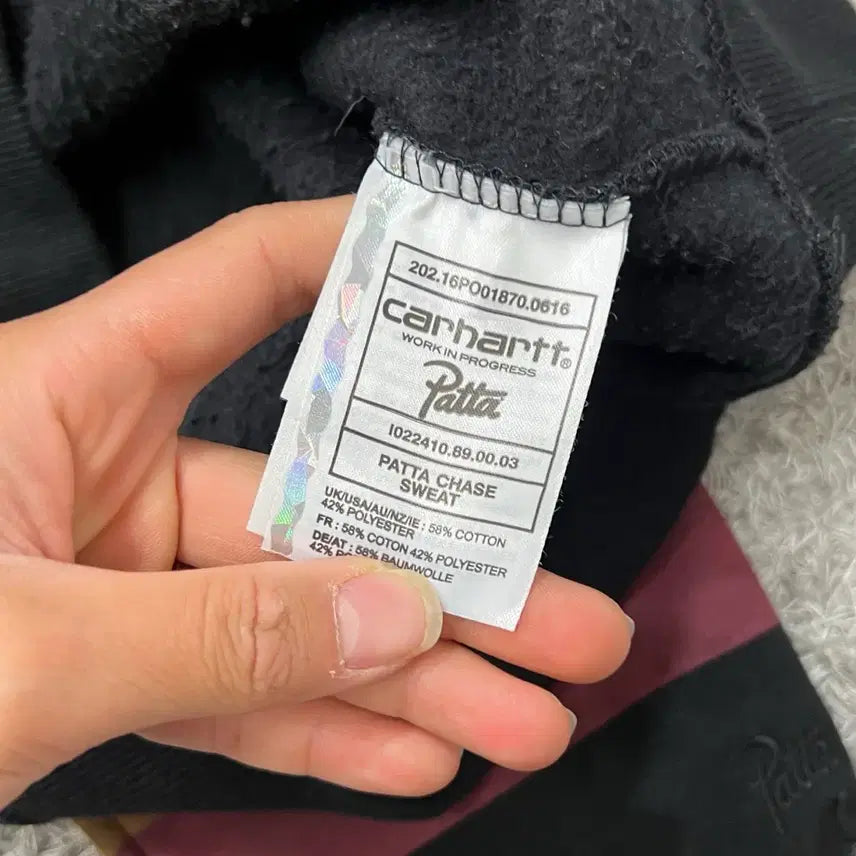 [SOLD OUT] [95] 칼하트xpatta 맨투맨