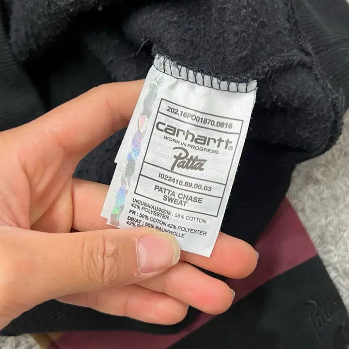 [SOLD OUT] [95] 칼하트xpatta 맨투맨