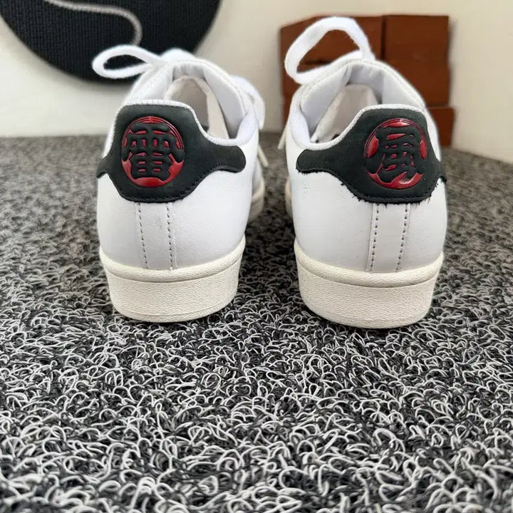 [BUNJANG] Adidas Superstar White Sneakers Custom Patch / 아디다스 흰색 스니커즈 커스텀 패치