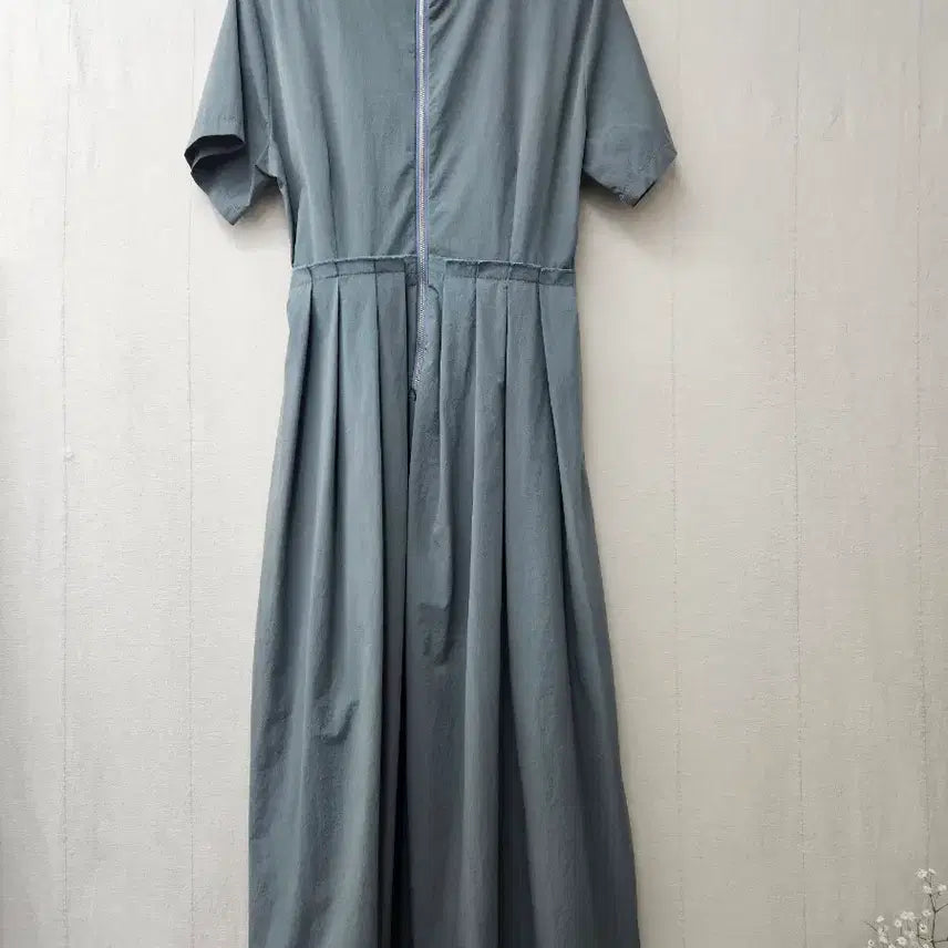 [SOLD OUT] 바스락 플리츠롱원피스