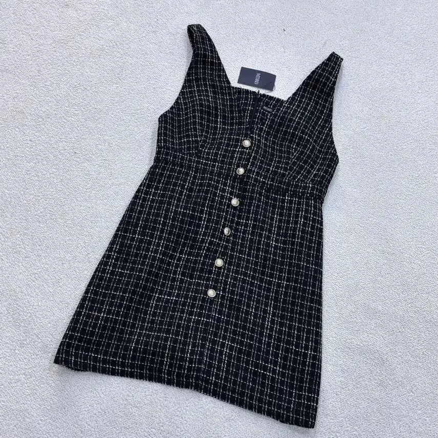 [BUNJANG] MIXXO Tweed Bustier Dress / L 새상품 미쏘 트위드 뷔스티에 원피스 0424E