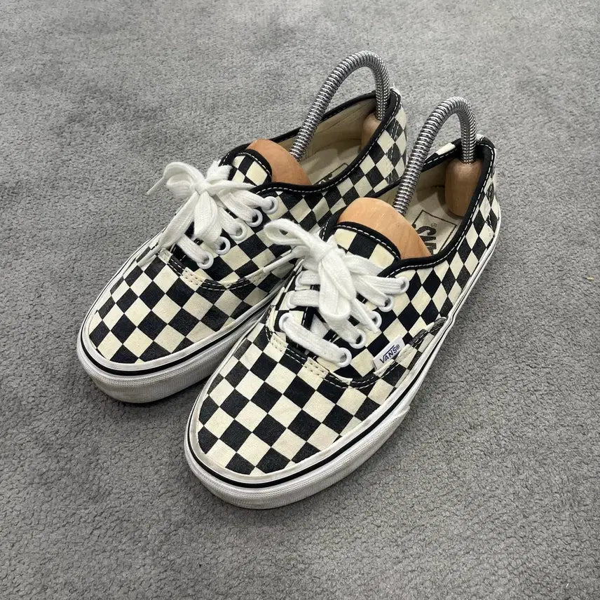 [BUNJANG] Vans Checkerboard Sneakers / 245 반스 체커보드 스니커즈