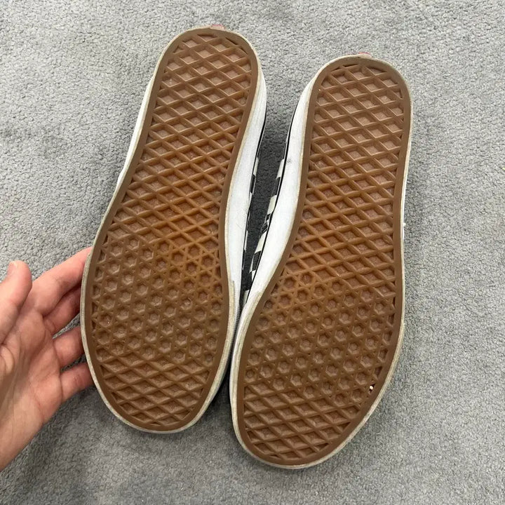 [BUNJANG] Vans Checkerboard Sneakers / 245 반스 체커보드 스니커즈