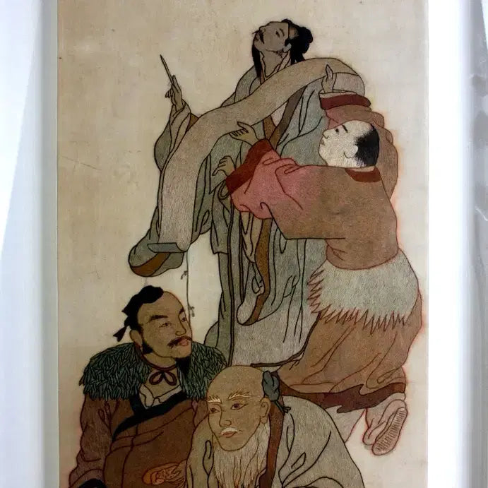 [BUNJANG] Embroidered Eight Immortals Artwork / 신선수노이그림