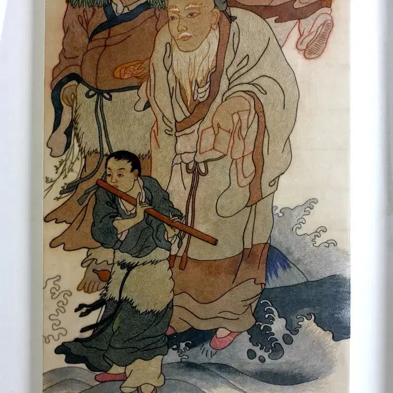 [BUNJANG] Embroidered Eight Immortals Artwork / 신선수노이그림