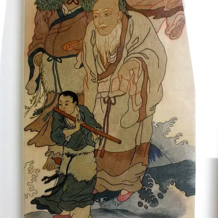 [BUNJANG] Embroidered Eight Immortals Artwork / 신선수노이그림