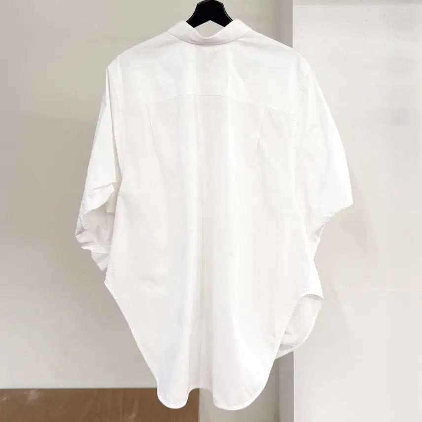[SOLD OUT] 발렌시아가 화이트 볼륨 패턴 포켓 셔츠