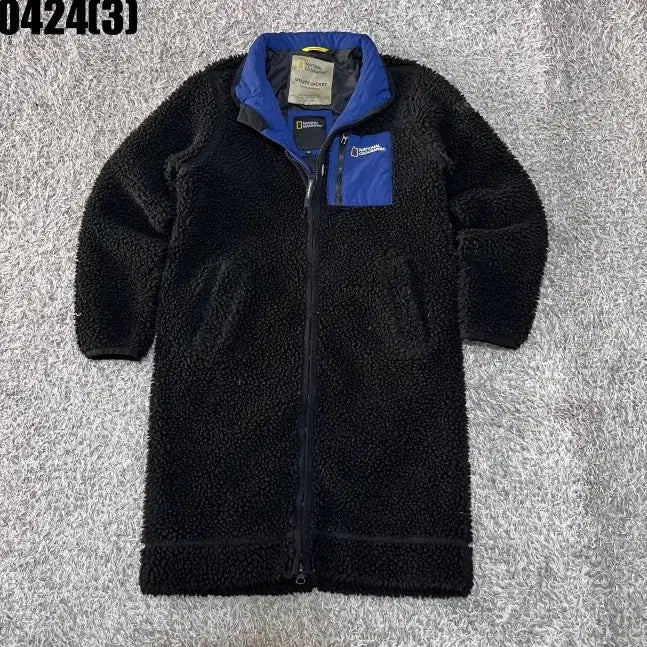 [BUNJANG] National Geographic Fleece Long Jacket (Kids) / 내셔널지오그래픽 플리스 롱 자켓 150 아동용