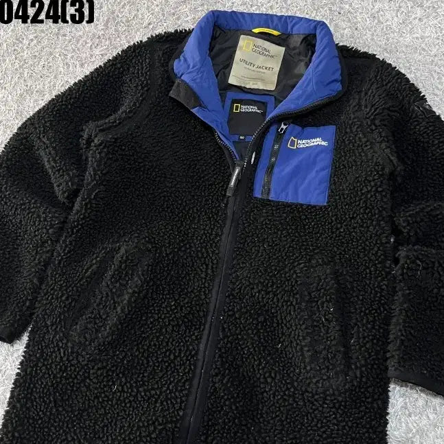 [BUNJANG] National Geographic Fleece Long Jacket (Kids) / 내셔널지오그래픽 플리스 롱 자켓 150 아동용