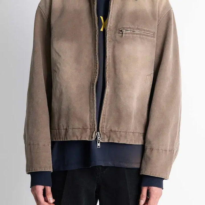 [BUNJANG] BEUYS Work Jacket Brown / (런업 착용) BEUYS 뷰스 워크 자켓 브라운 (프리사이즈)