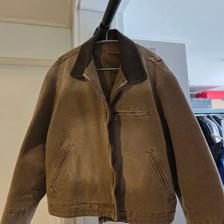 [BUNJANG] BEUYS Work Jacket Brown / (런업 착용) BEUYS 뷰스 워크 자켓 브라운 (프리사이즈)
