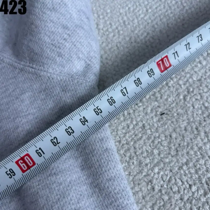 [BUNJANG] Covernat Half Zip-Up Sweatshirt Gray L / 커버낫 하프집업 맨투맨 그레이 L