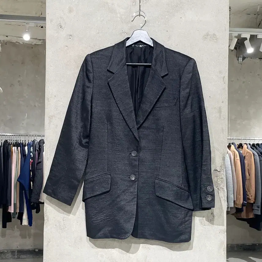 [BUNJANG] Gucci Black Classic Wool Blend 2B Blazer / 구찌 블랙 클래식 울 혼방 2B 블레이저