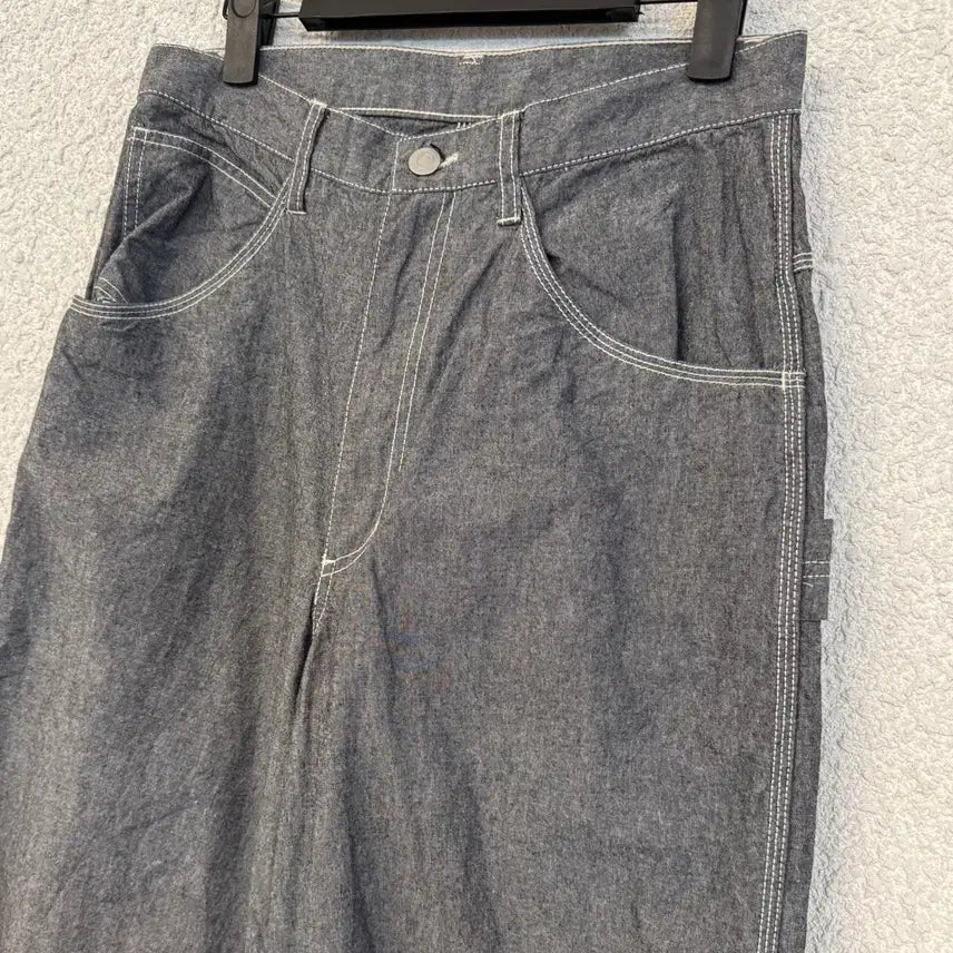 [BUNJANG] Beams Boy Chambray Carpenter Pants / 빔즈보이 샴브레이 카펜터 팬츠