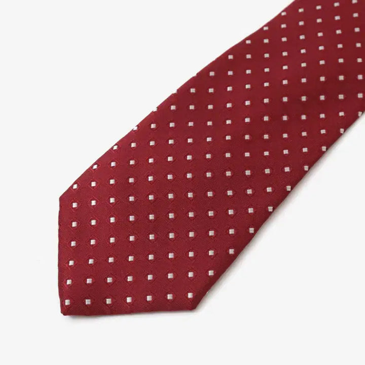 [BUNJANG] Gucci Diamond Pattern Tie Red / (정품)구찌 마름모 패턴 넥타이 레드