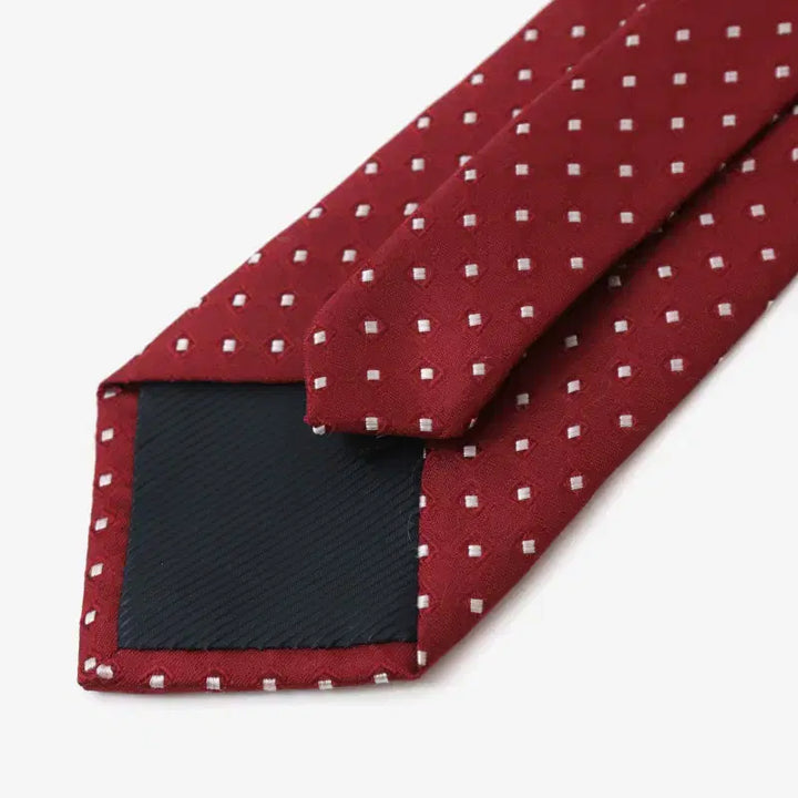 [BUNJANG] Gucci Diamond Pattern Tie Red / (정품)구찌 마름모 패턴 넥타이 레드