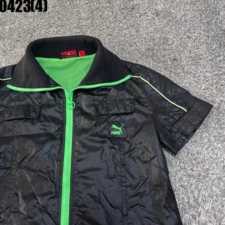 [BUNJANG] Puma Short Sleeve Windbreaker L / 푸마 반팔 바람막이 L | 0423