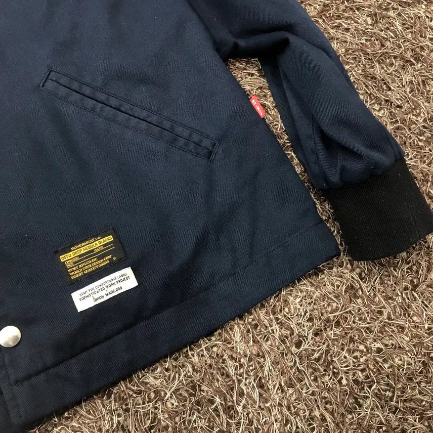[BUNJANG] M Sovrment Navy Coach Jacket / M 소버먼트 네이비 코치 자켓