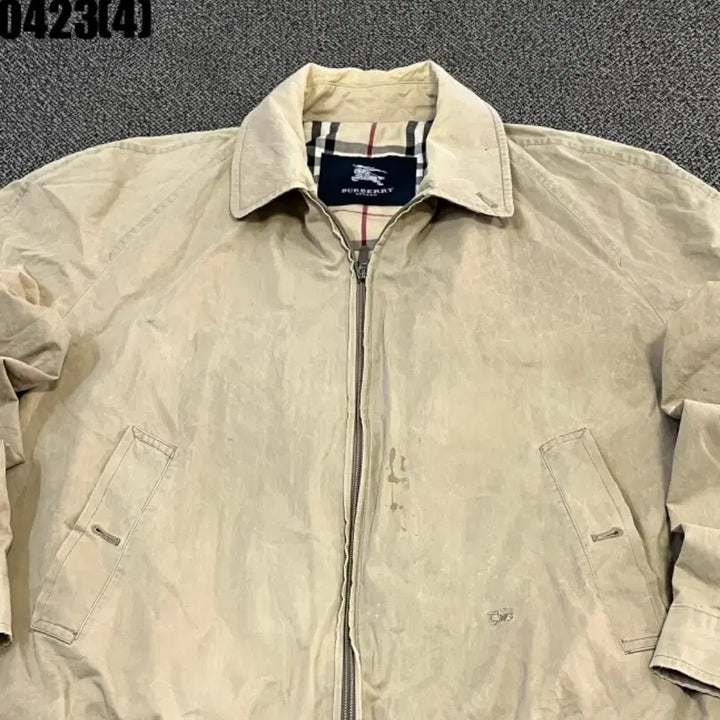 [BUNJANG] Burberry Cotton Jacket 95-100 / 버버리 면 자켓 점퍼 95-100 | 0423