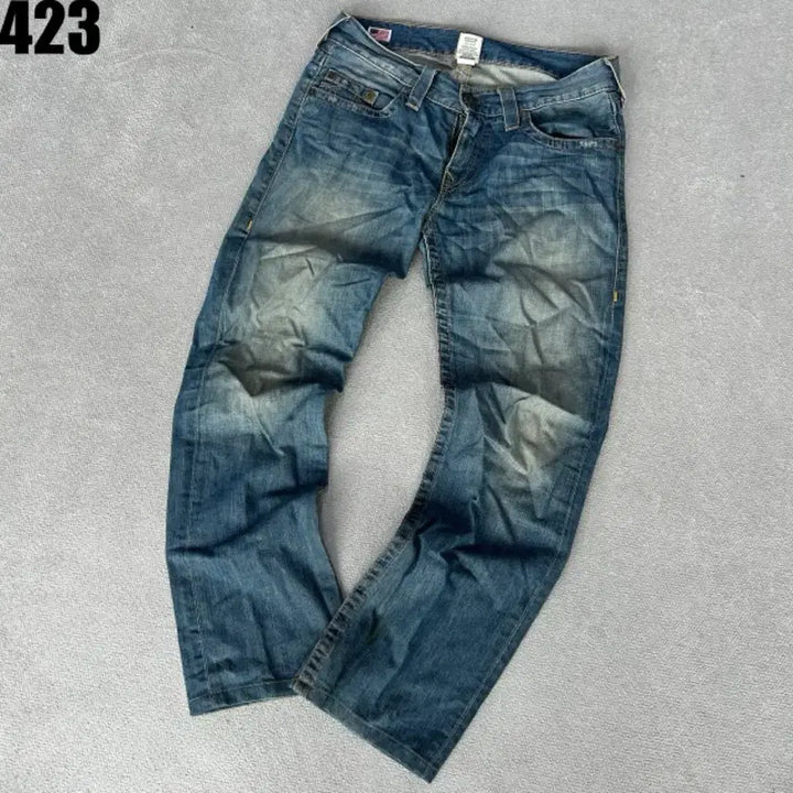 [BUNJANG] True Religion USA Denim Jeans Pants 36 / 트루릴리젼 데님진 USA 데님 청바지 팬츠 36