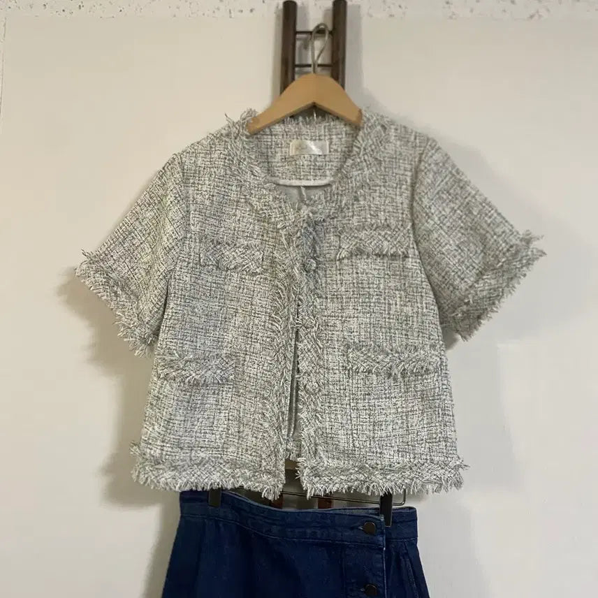 [SOLD OUT] 반팔 트위드자켓 66