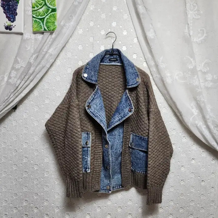 [SOLD OUT] 파프리카 청 니트자켓 여성66
