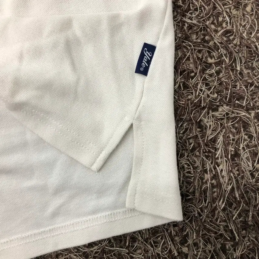 [BUNJANG] Yale Oversized Collar Short Sleeve T-Shirt / XL 예일 오버핏 카라 반팔 티셔츠