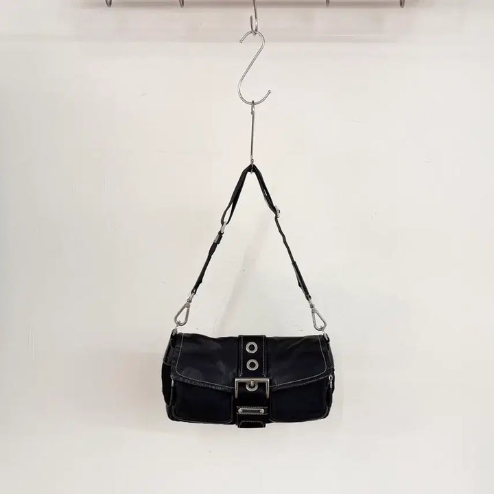 [BUNJANG] Prada Pocono Pocket Mini Shoulder Bag / 프라다 블랙 포코노 포켓 미니 숄더백